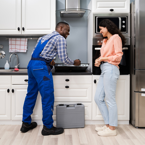 can you provide an estimate for cooktop repair before beginning any work in New Castle County